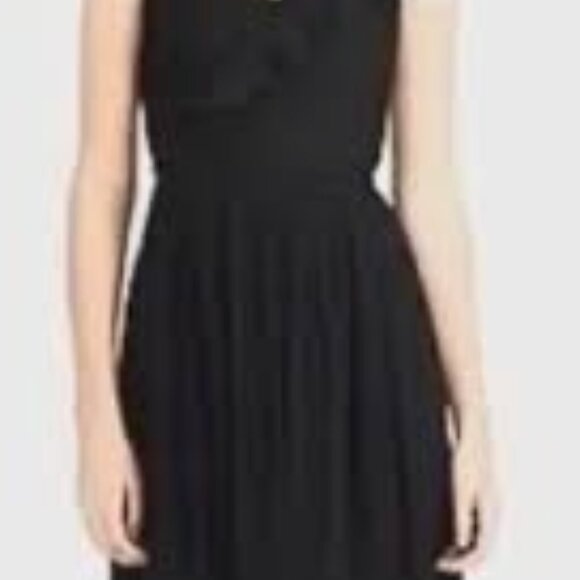 J Crew Serena Silk Chiffon Sleeveless Dress - Picture 2 of 2